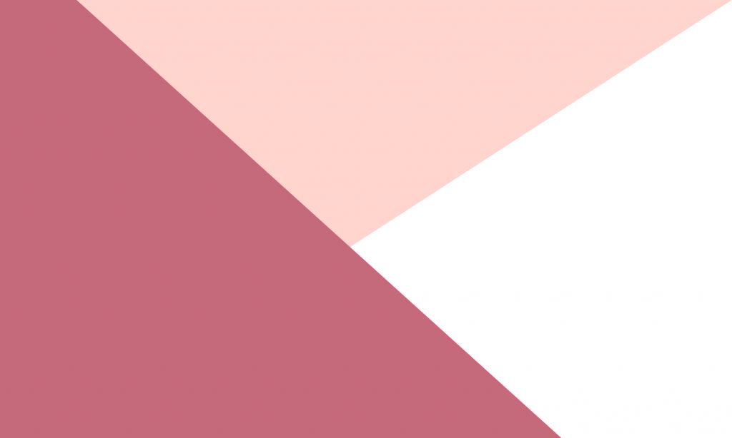 Triángulos en tonos rosas