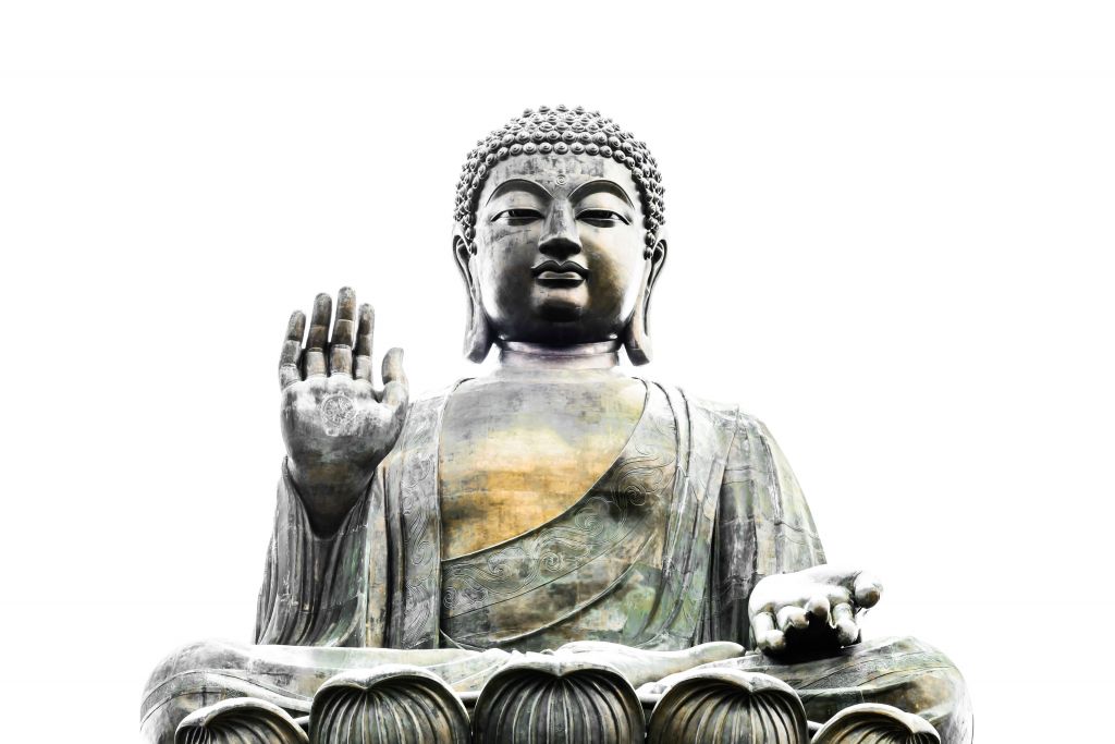 Estatua de Buda en Hong Kong