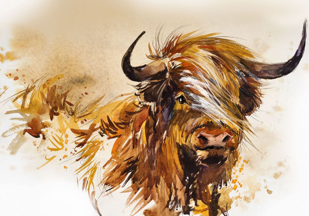vaca pintado