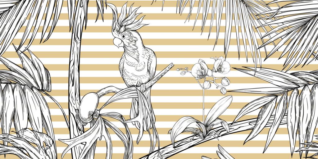 Loro en la selva