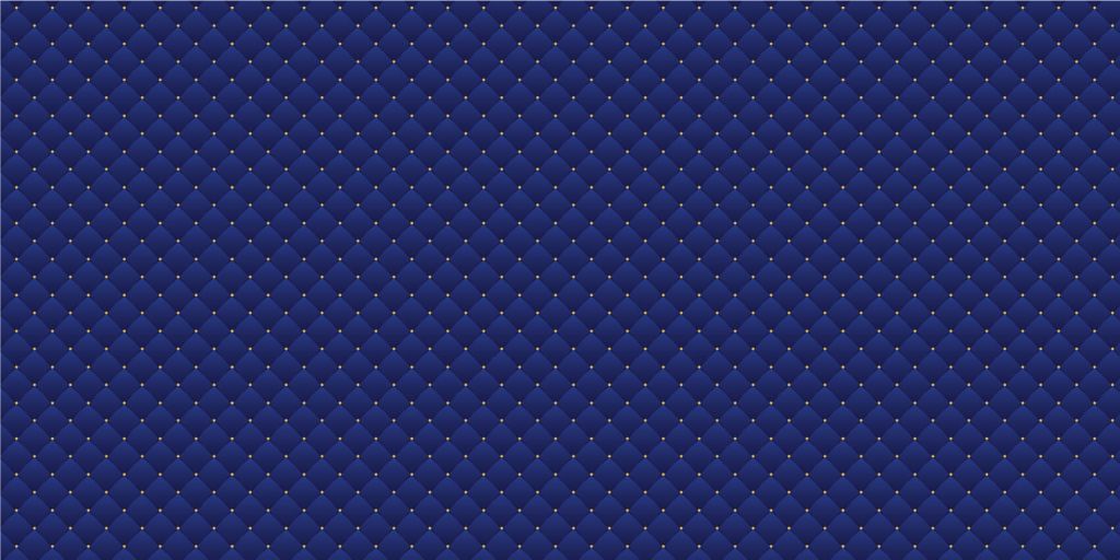 Patrón chesterfield azul oscuro