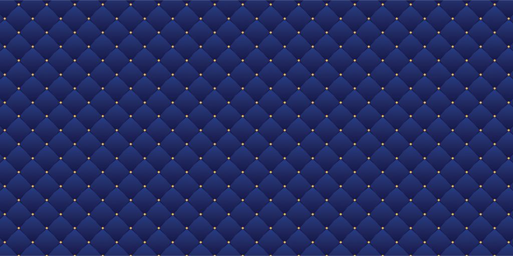 Patrón chesterfield azul oscuro