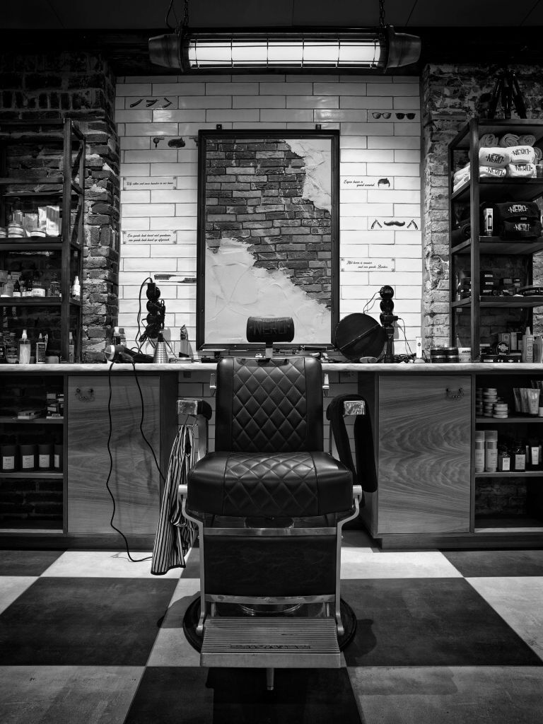 La silla de barbero