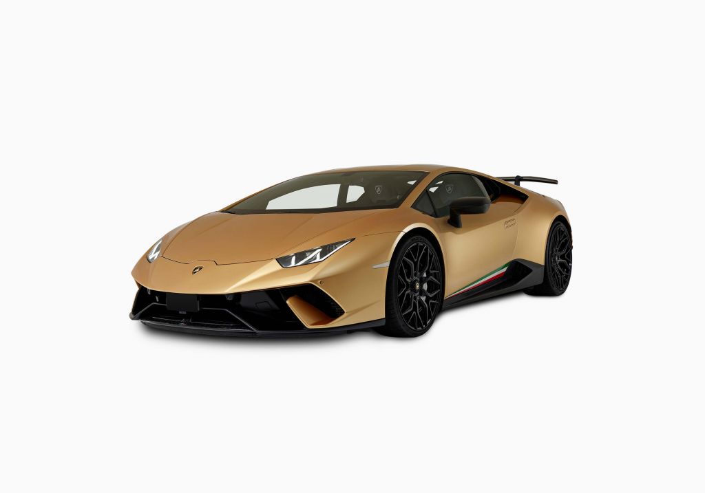 Lamborghini Huracán - delantero derecho, blanco