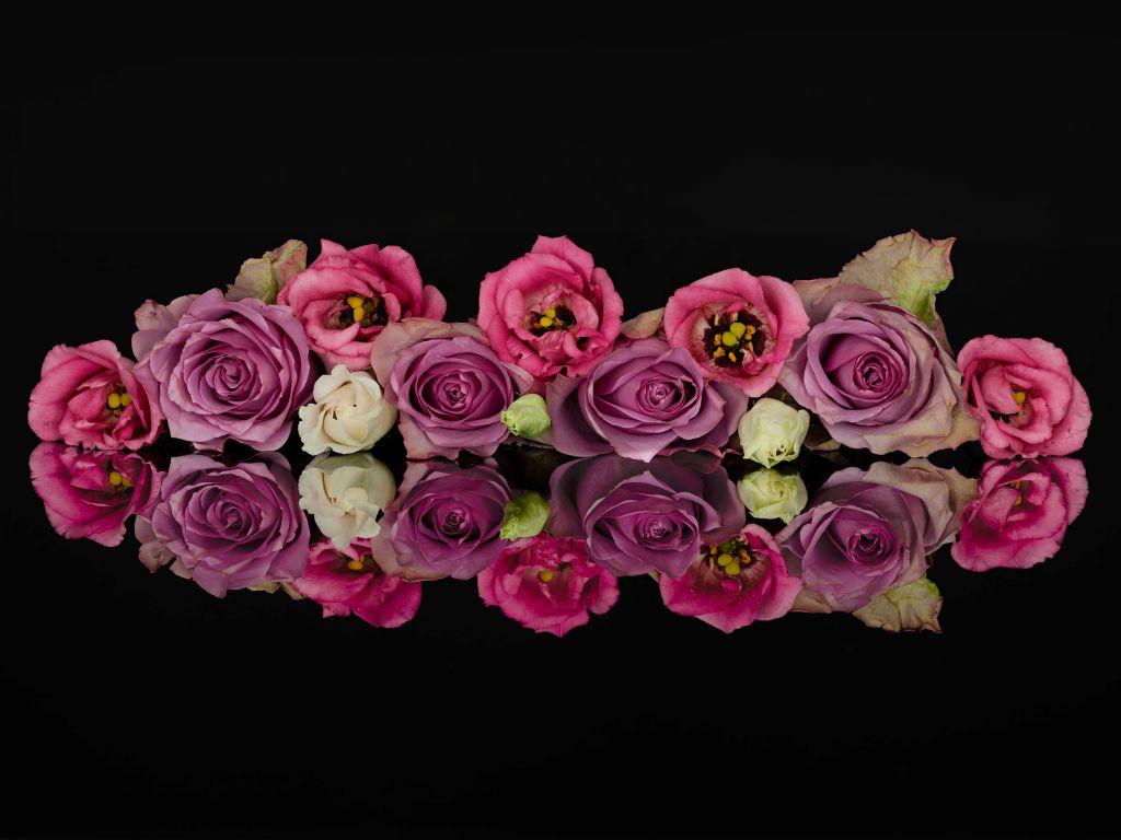 Ramo de rosas de colores