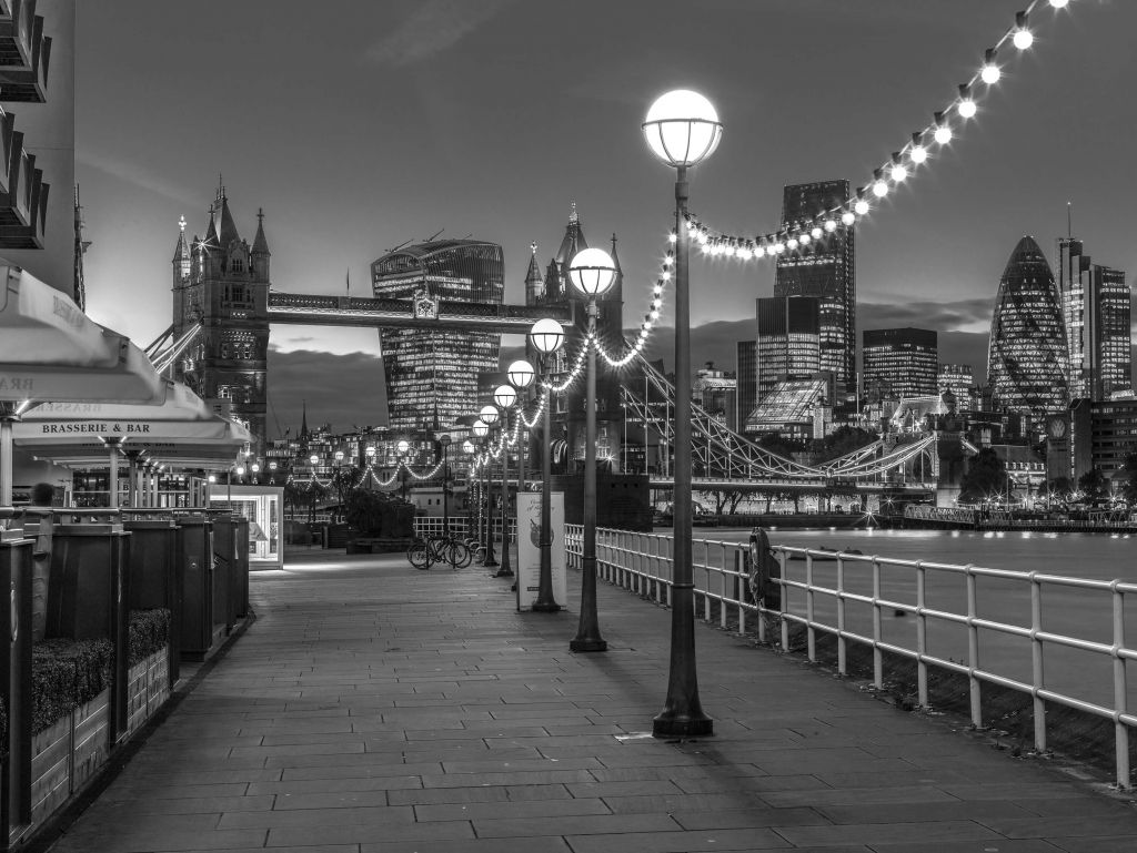 El camino hacia el Tower Bridge