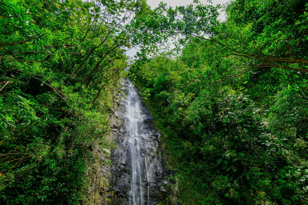 Cascada en Hawaii