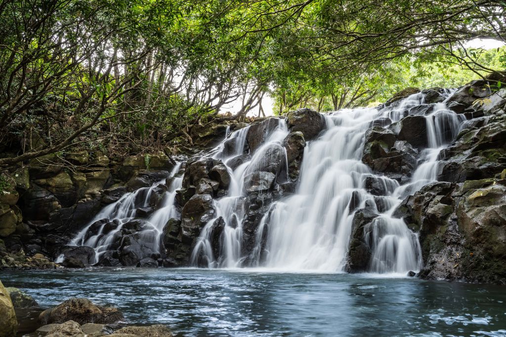 Cascada en Mauricio