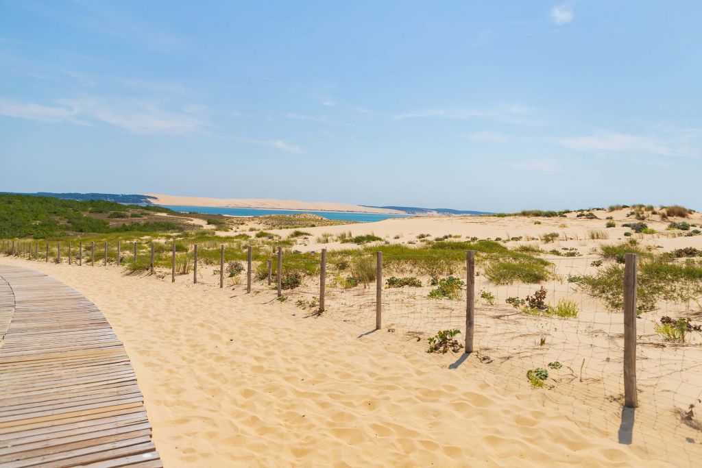 Camino a la playa