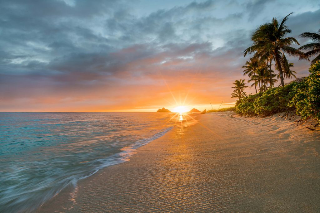 Una playa en Hawái