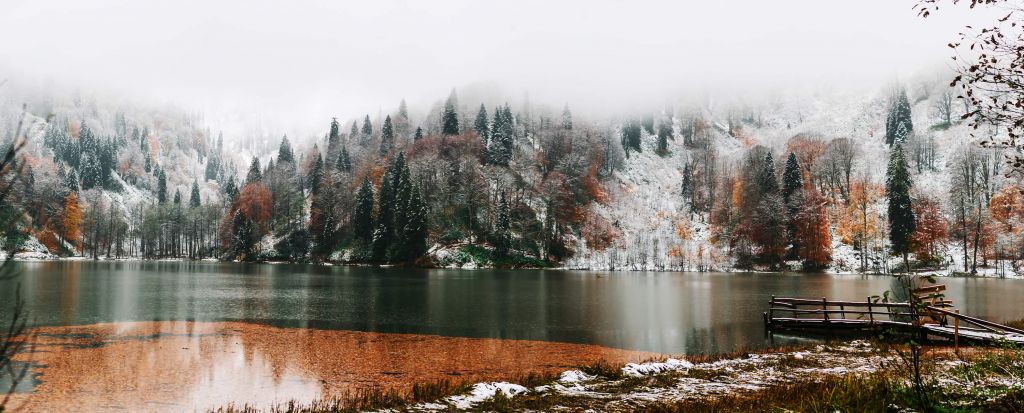 Suave paisaje otoñal