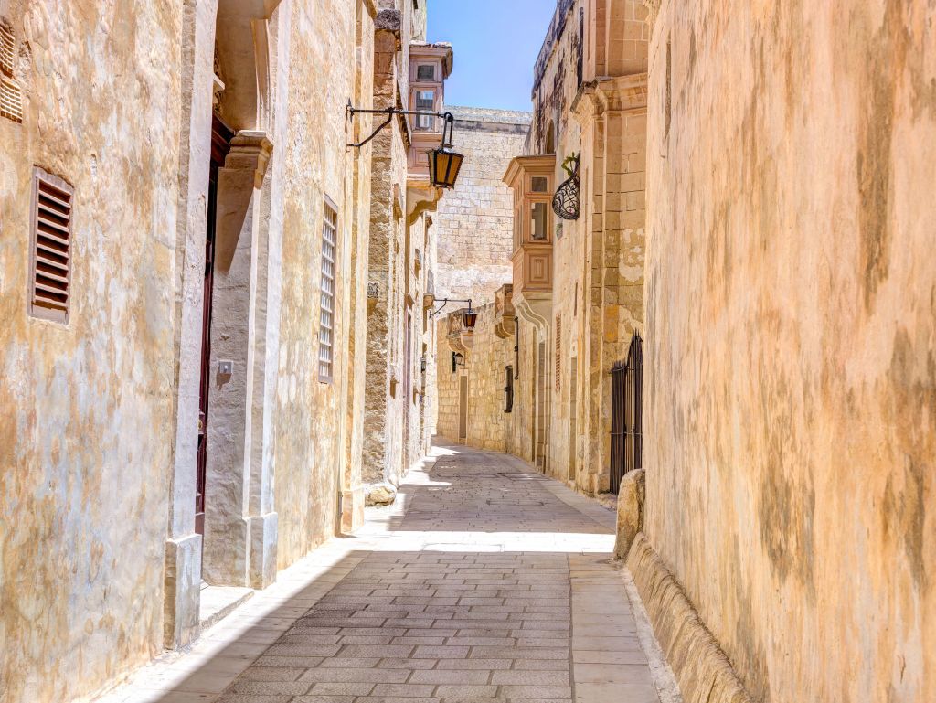 Calle en Malta