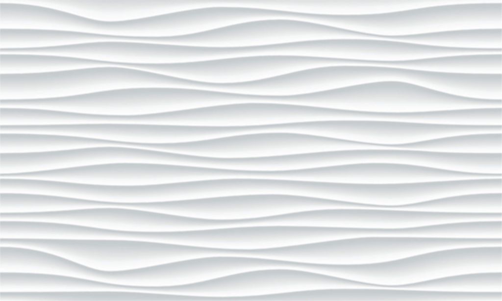 Estructura ondulada blanca