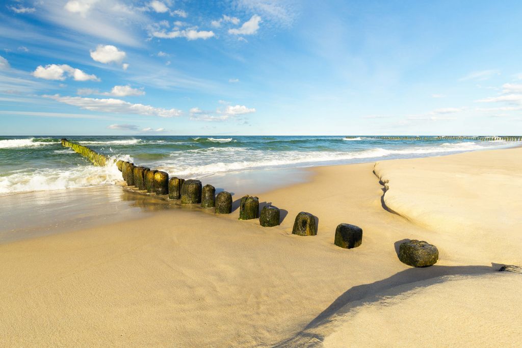 Playa en un hermoso día