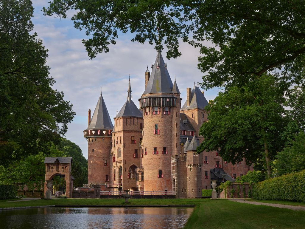 Castillo de Haar desde el jardín