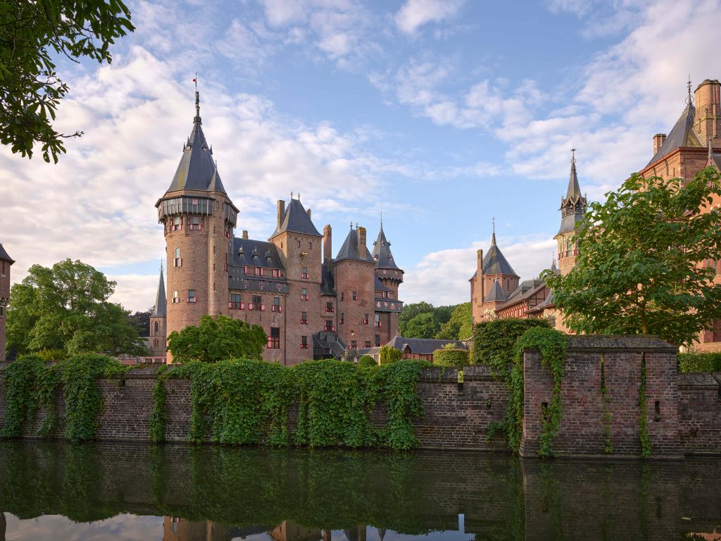 Castillo de Haar desde el agua