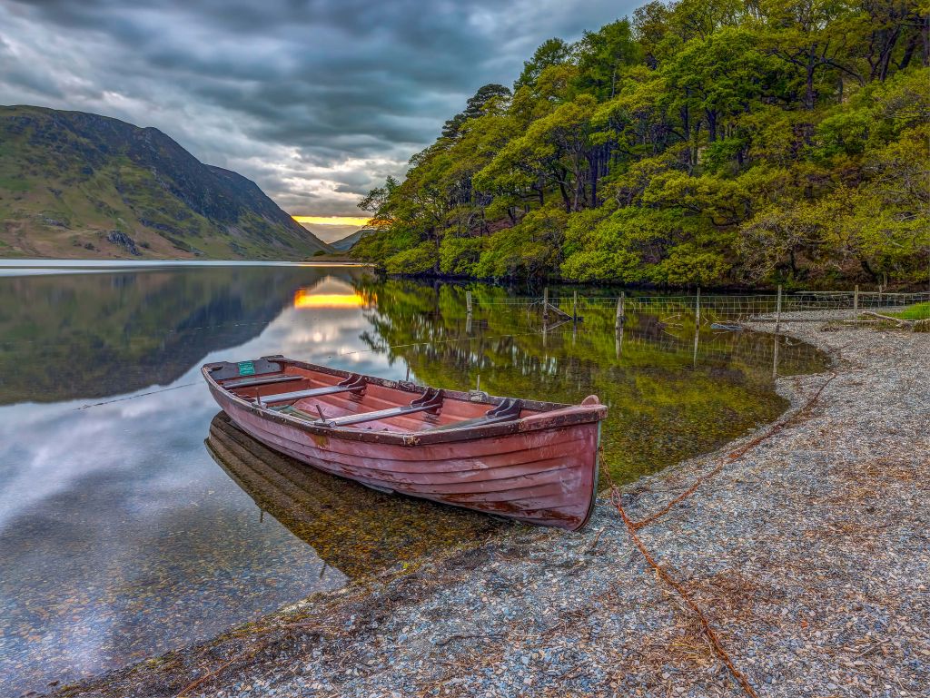 Barco abandonado