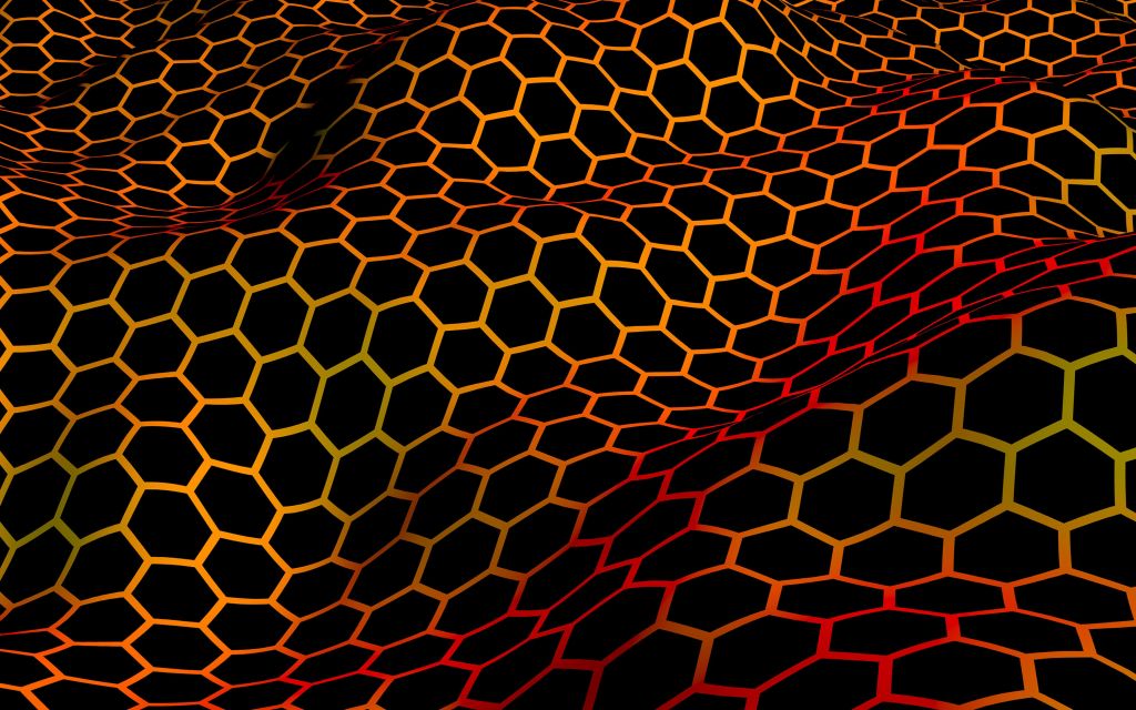 Efecto de onda de nido de abeja