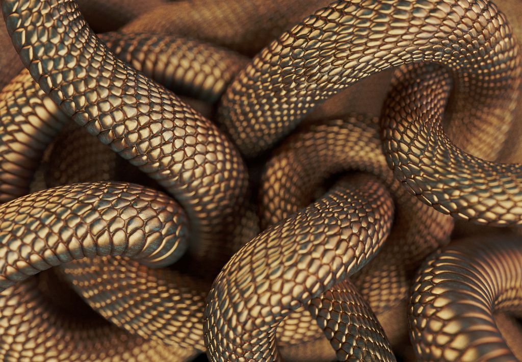 Serpientes de bronce