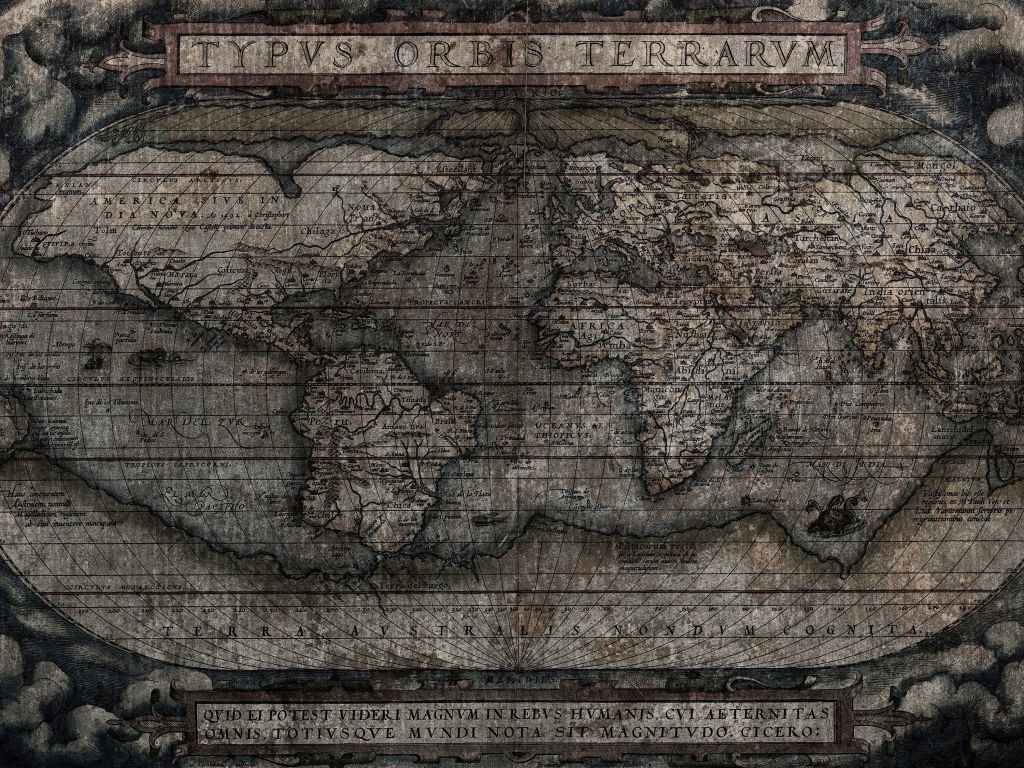 Mapa del mundo latino