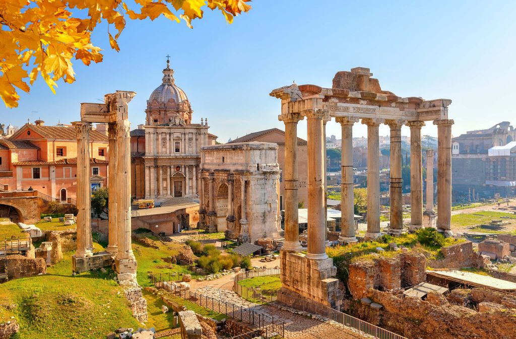 Ruinas romanas en Roma