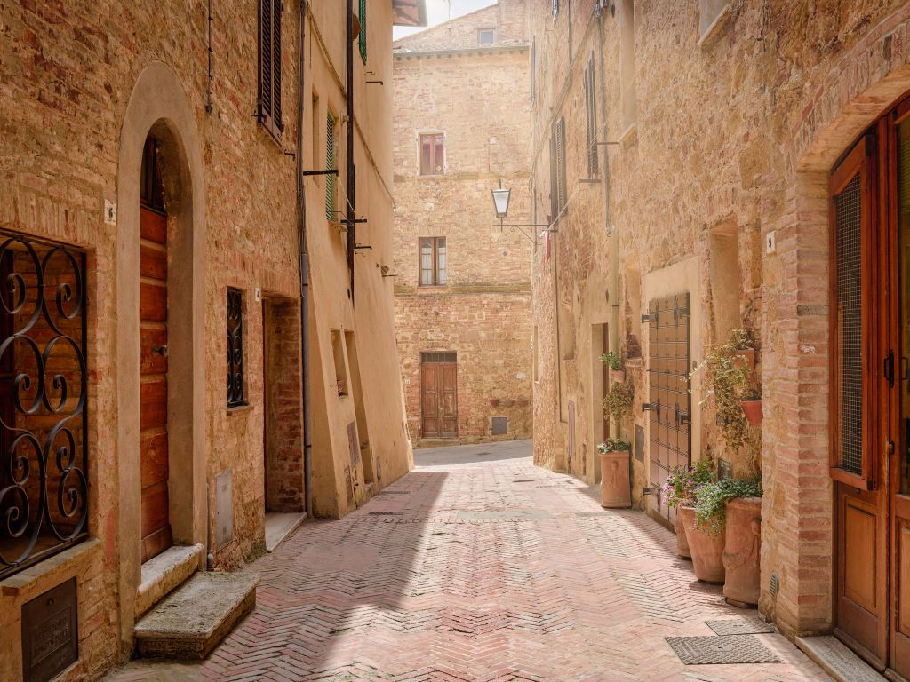 Calle en la Toscana