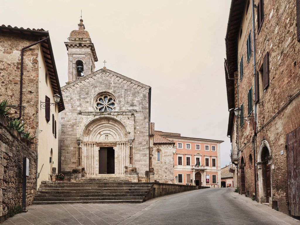 Antigua calle italiana