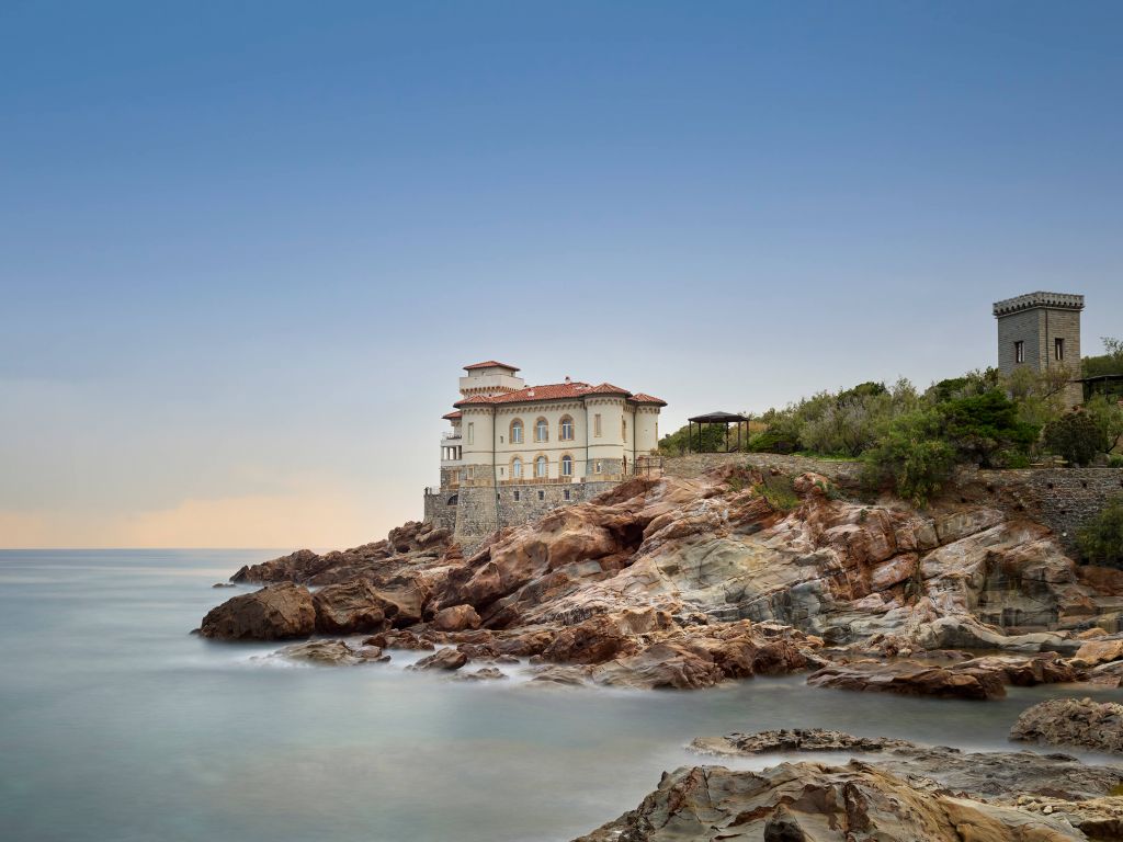 Castillo en la costa