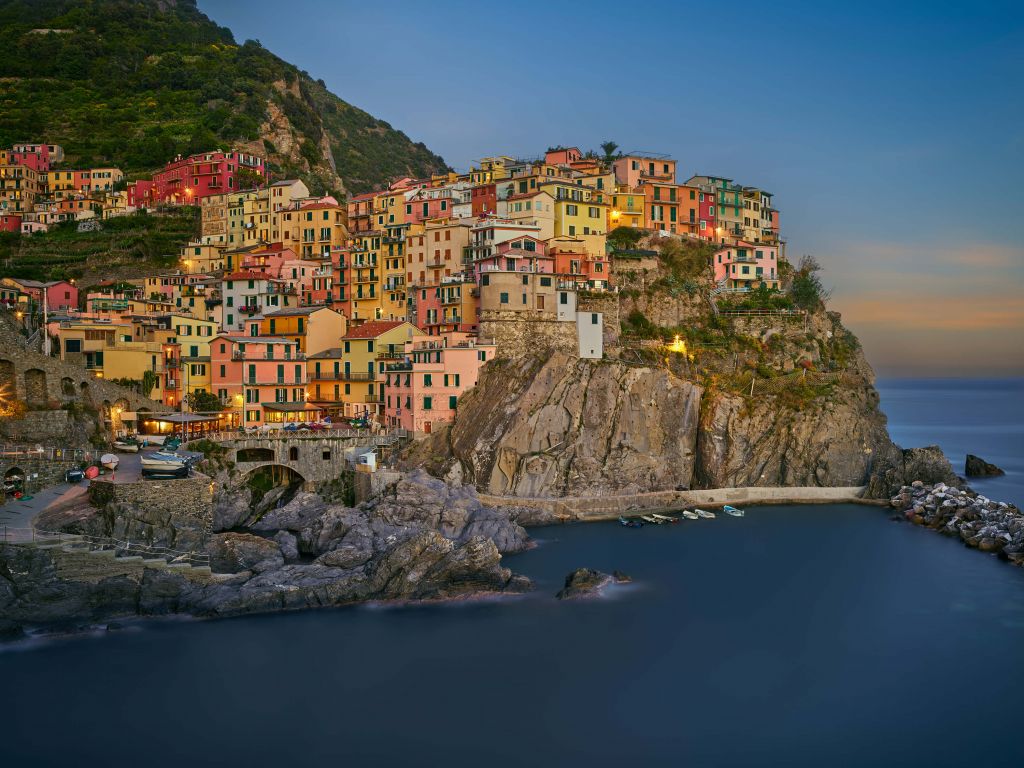 Casas de colores en Italia