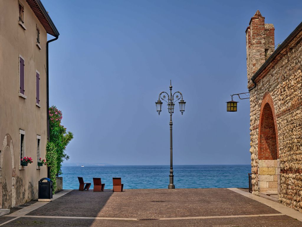 Vista del Lago de Garda