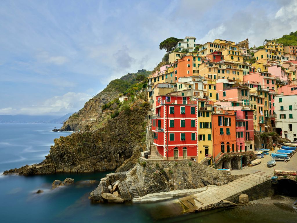 Casas rurales italianas en la costa