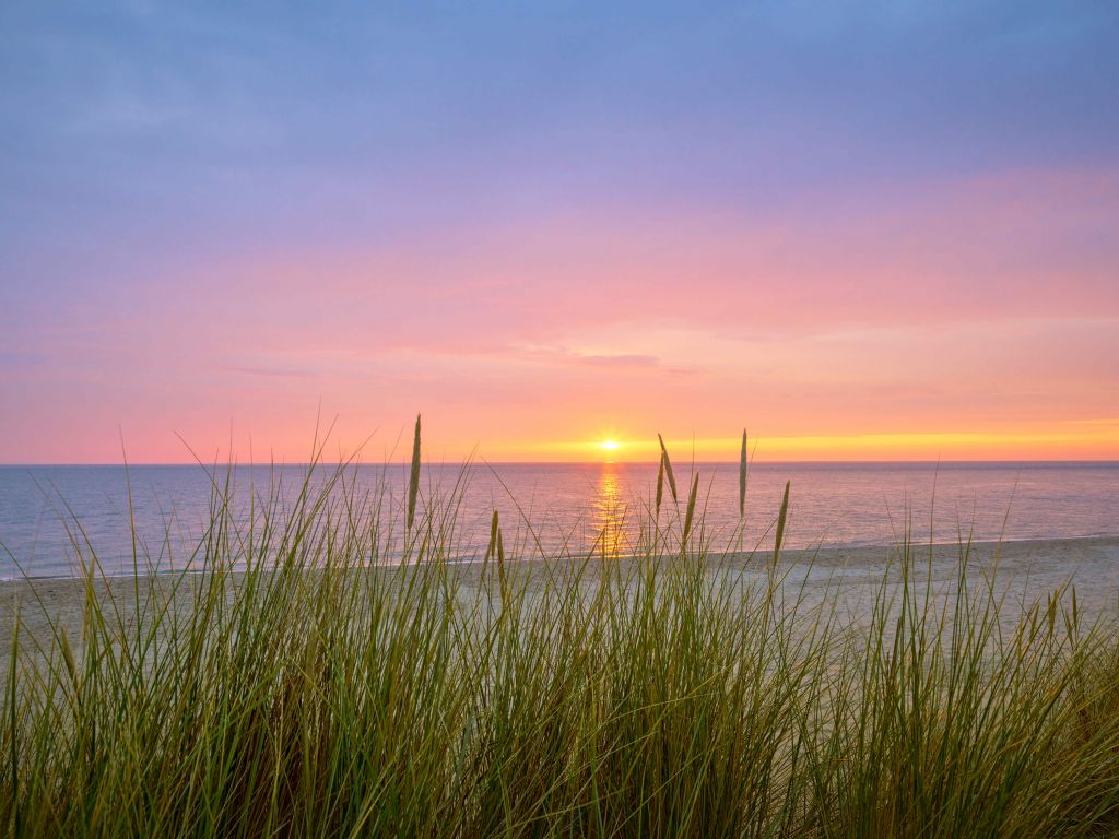 Amanecer en la costa