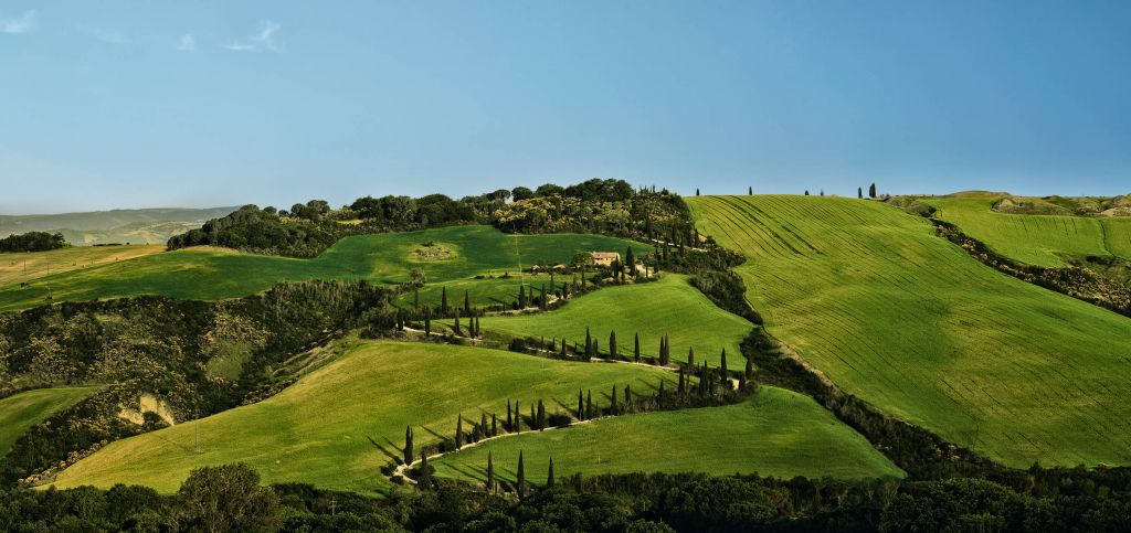 Panorama de la Toscana