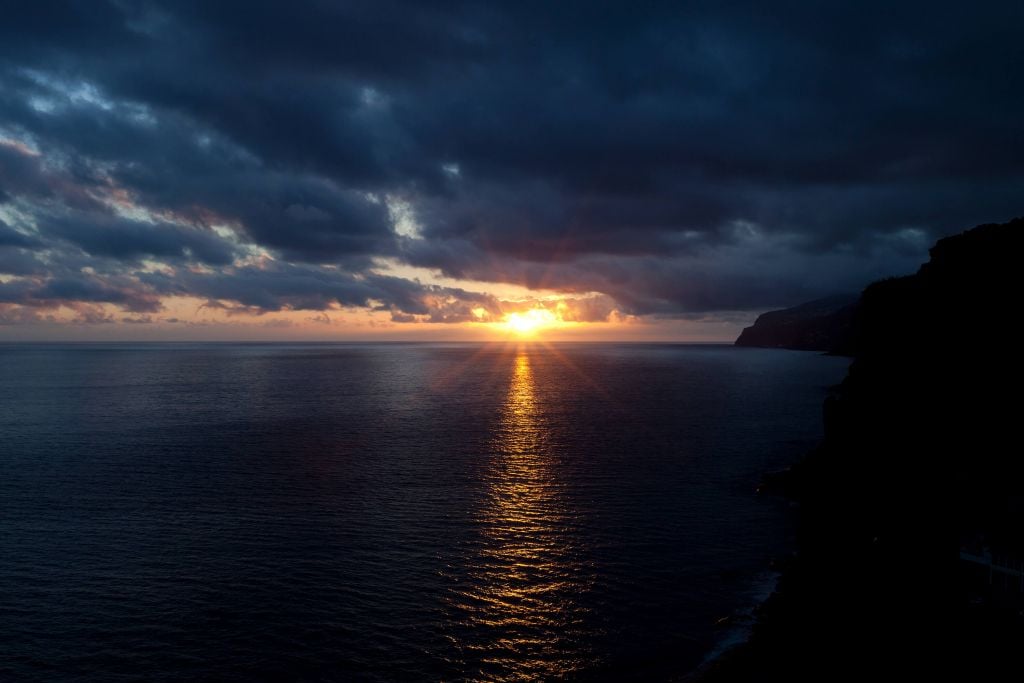 Puesta de sol Madeira (Portugal)