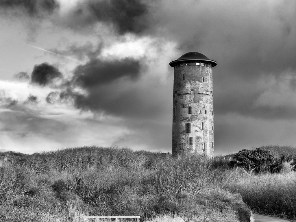 Antigua torre de agua Domburg Zeeland 
