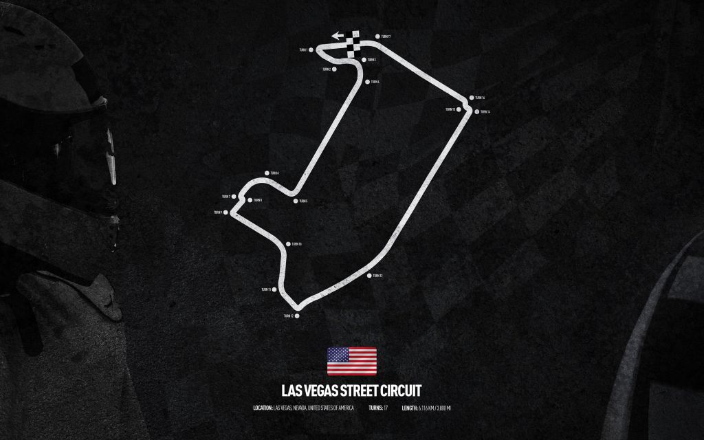 Circuito de Formule 1 - Circuito de Las Vegas - América
