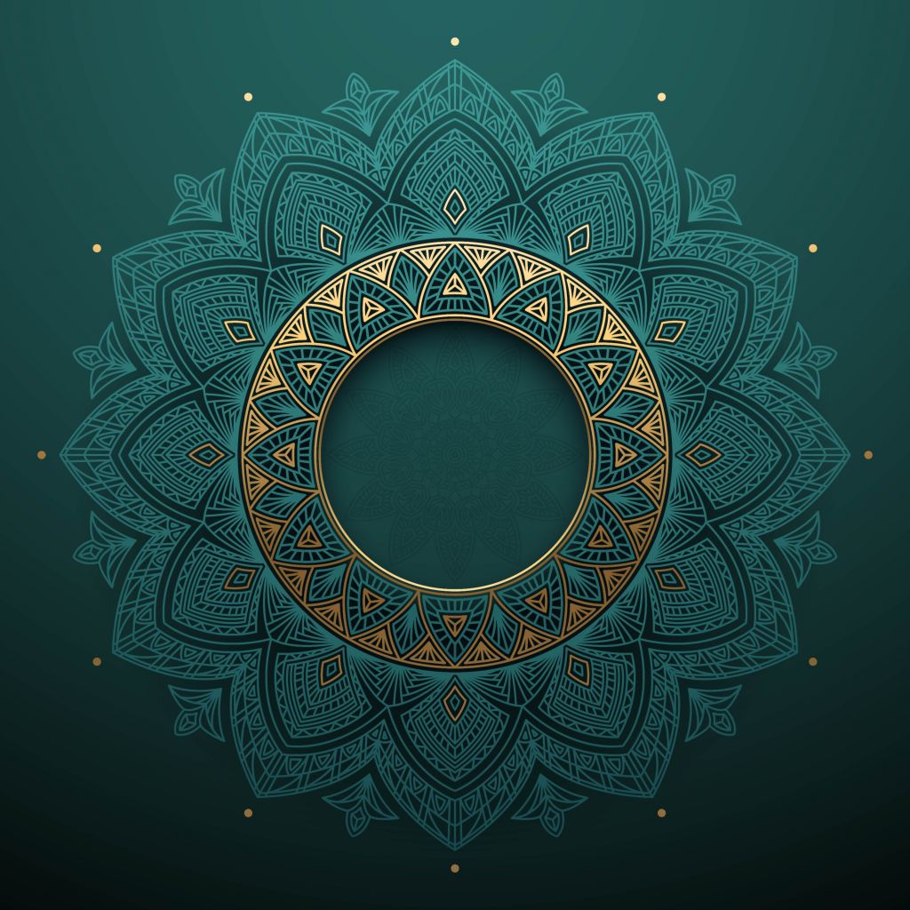 Elegante circulo de gracia