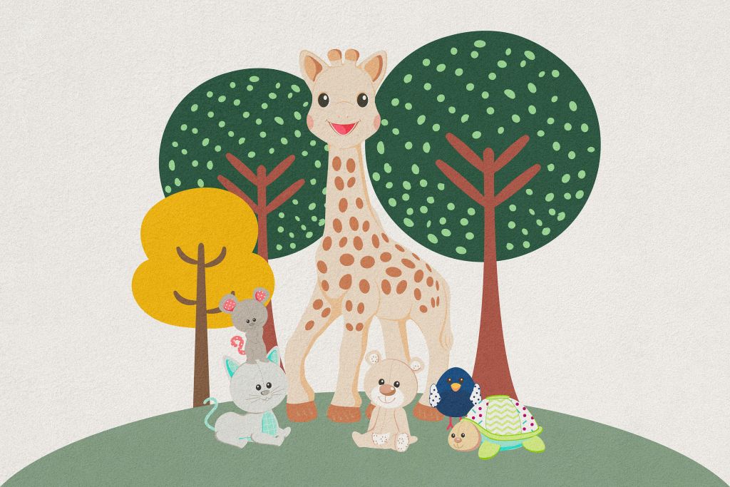 Amigos en el bosque