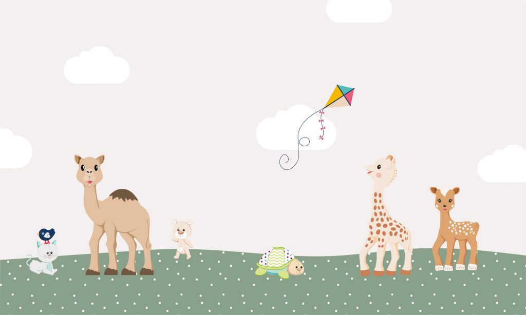 Sophie la girafe® con sus amigos