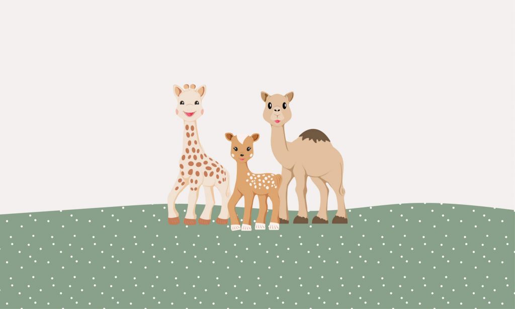 Sophie la girafe® con amigos