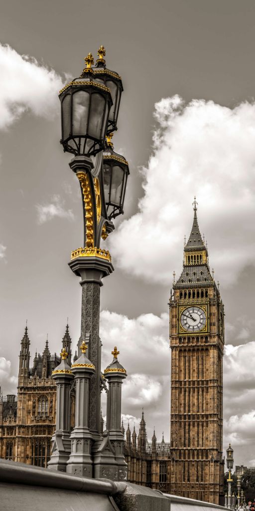 Farola en el Big Ben