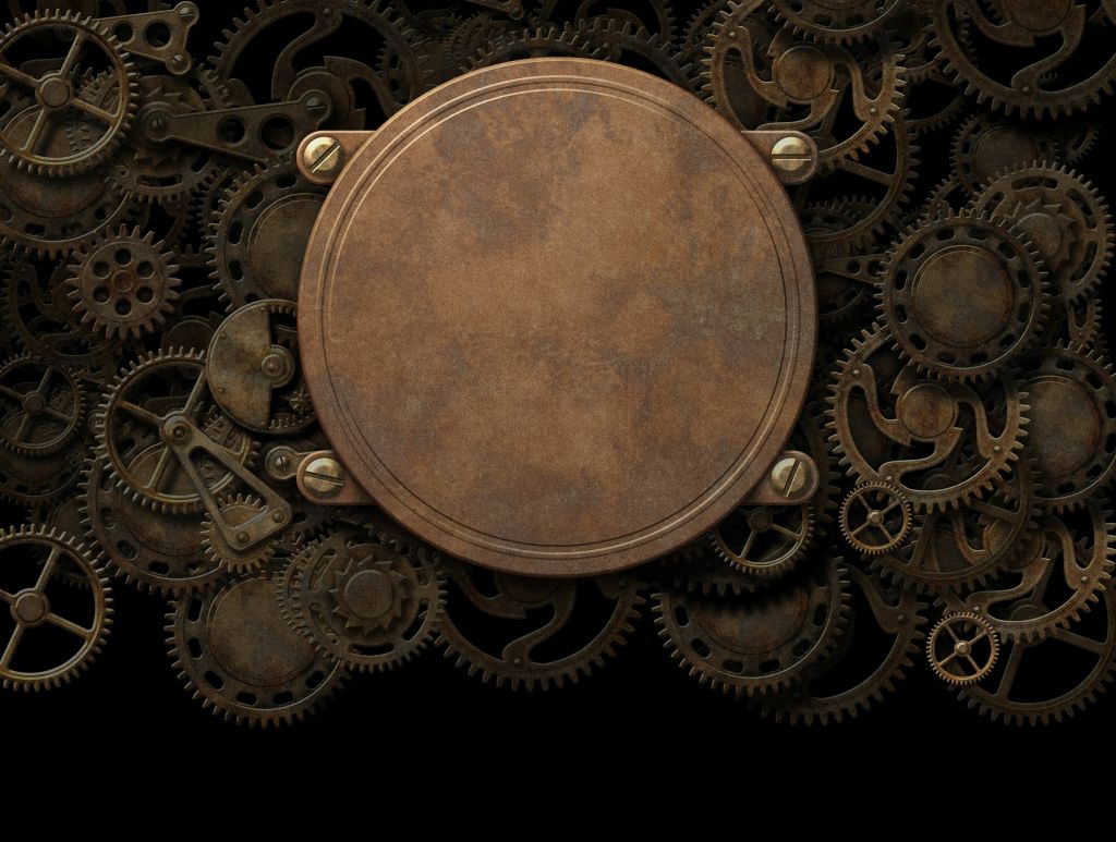 Mecanismo de reloj de cobre
