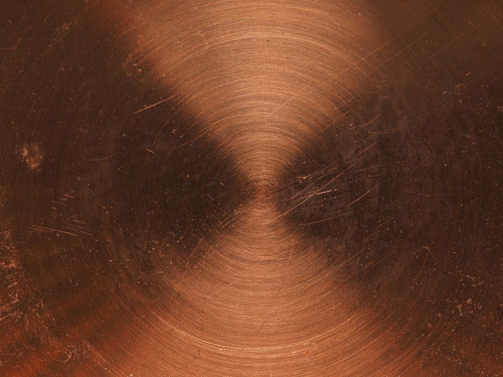 Textura de cobre viejo