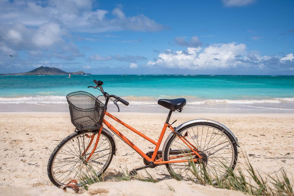 Bicicleta en la playa