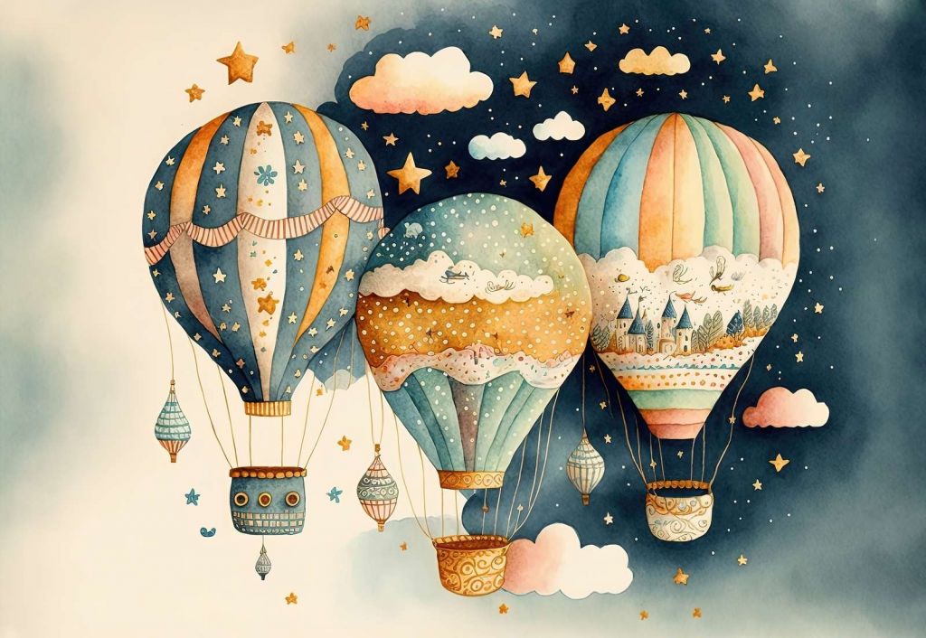 Globos aerostáticos infantiles