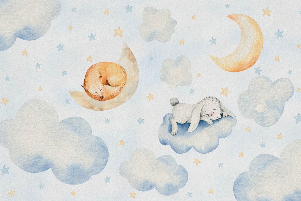 Amigos dormidos en las nubes