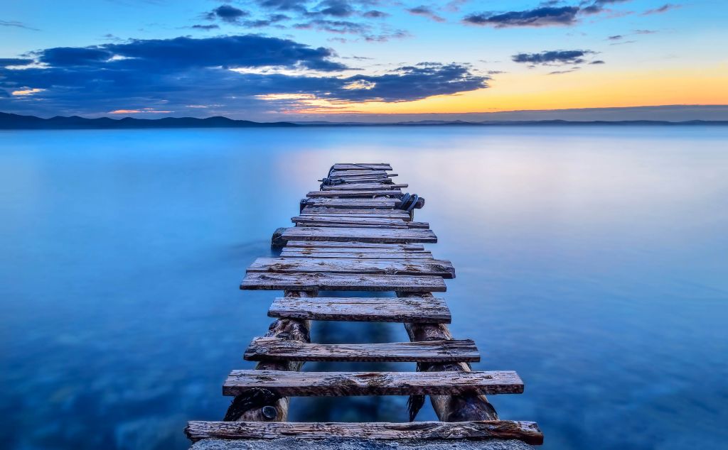 Sunset pier