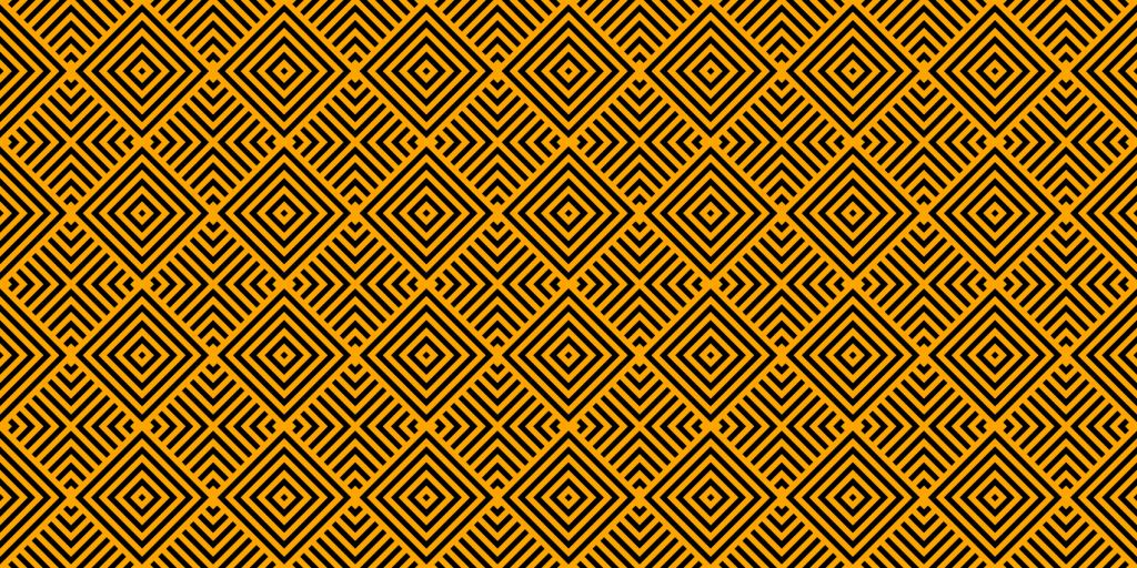 Art deco negro y dorado