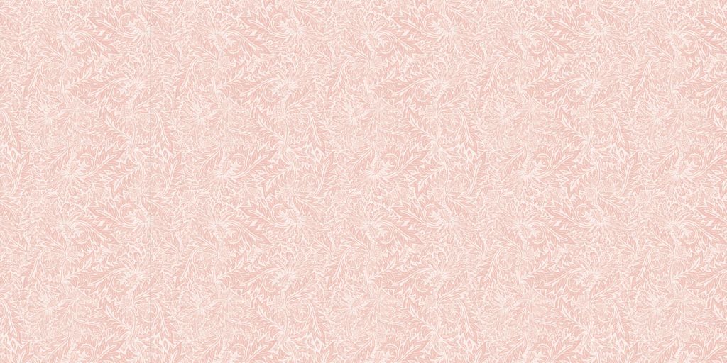 Morris Florals & Leaves - pelusa de melocotón
