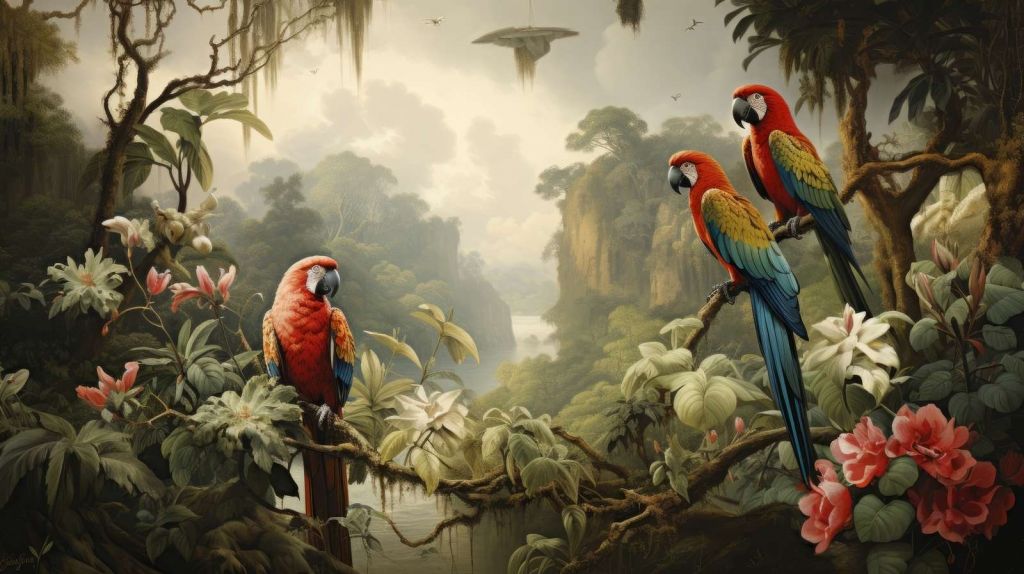 Aventura de Guacamayas en el Amazonas